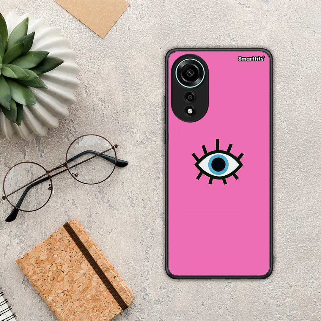 Blue Eye Pink - Oppo A78 4G θήκη