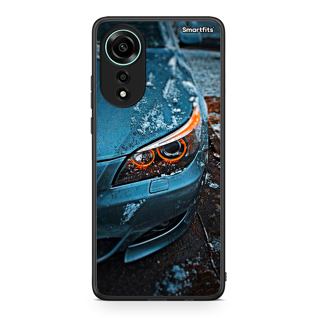 Oppo A78 4G Bmw E60 Θήκη από τη Smartfits με σχέδιο στο πίσω μέρος και μαύρο περίβλημα | Smartphone case with colorful back and black bezels by Smartfits