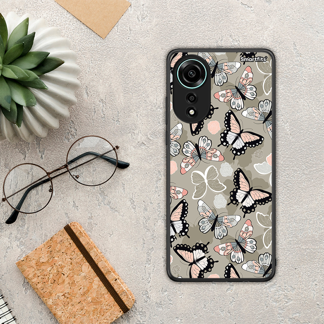 Boho Butterflies - Oppo A78 4G θήκη