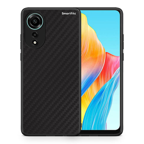 Θήκη Oppo A78 4G Carbon Black από τη Smartfits με σχέδιο στο πίσω μέρος και μαύρο περίβλημα | Oppo A78 4G Carbon Black case with colorful back and black bezels