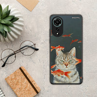 Thumbnail for Cat Goldfish - Oppo A78 4G θήκη