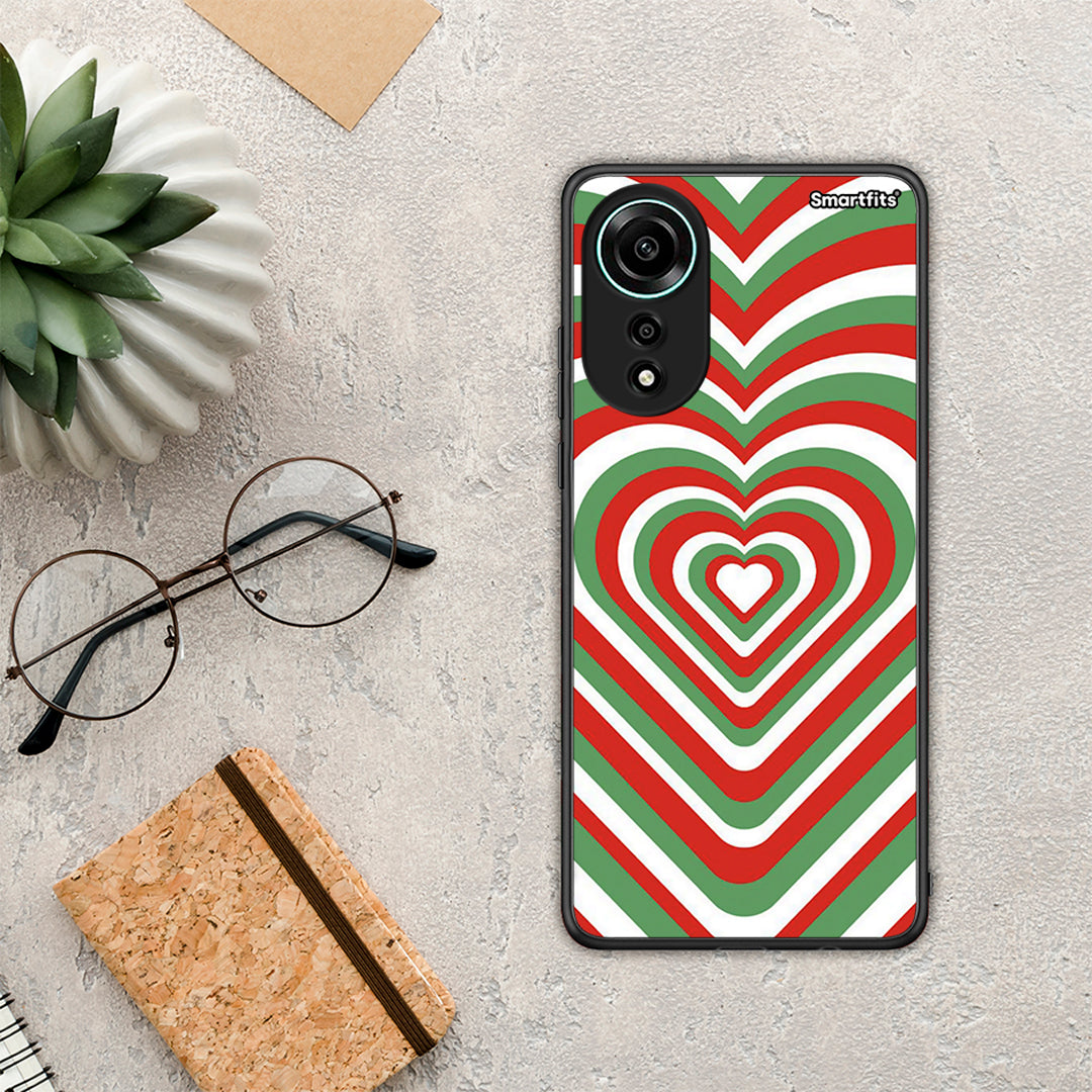 Christmas Hearts - Oppo A78 4G θήκη