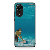 Thumbnail for Oppo A78 4G Clean The Ocean Θήκη από τη Smartfits με σχέδιο στο πίσω μέρος και μαύρο περίβλημα | Smartphone case with colorful back and black bezels by Smartfits