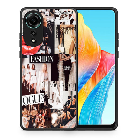 Collage Fashion - Oppo A78 4G θήκη