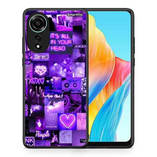 Collage Stay Wild - Oppo A78 4G θήκη
