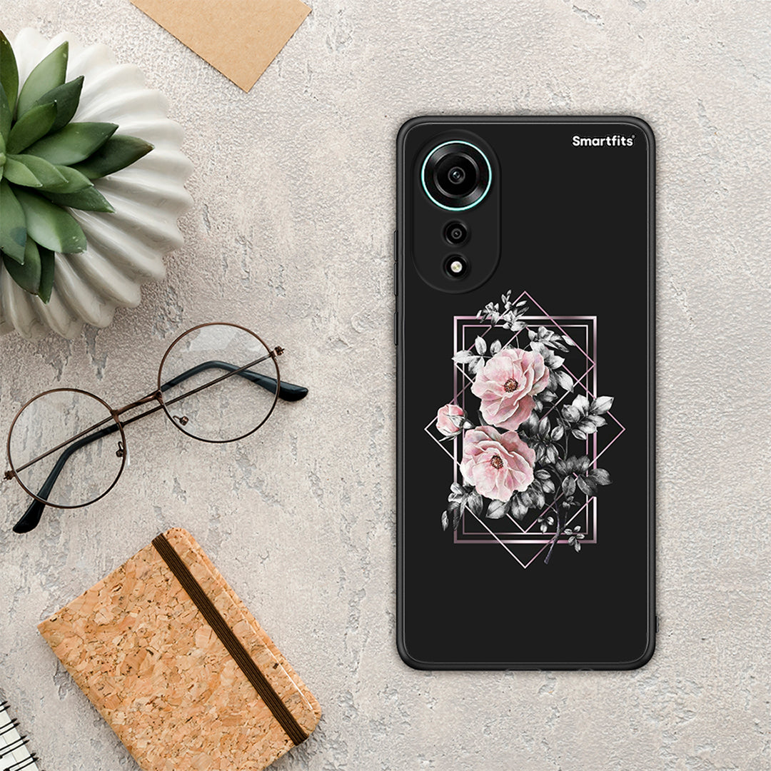 Flower Frame - Oppo A78 4G θήκη