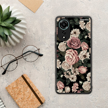 Flower Wild Roses - Oppo A78 4G θήκη