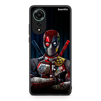 Oppo A78 4G Funny Guy θήκη από τη Smartfits με σχέδιο στο πίσω μέρος και μαύρο περίβλημα | Smartphone case with colorful back and black bezels by Smartfits