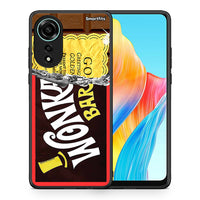 Thumbnail for Θήκη Oppo A78 4G Golden Ticket από τη Smartfits με σχέδιο στο πίσω μέρος και μαύρο περίβλημα | Oppo A78 4G Golden Ticket case with colorful back and black bezels
