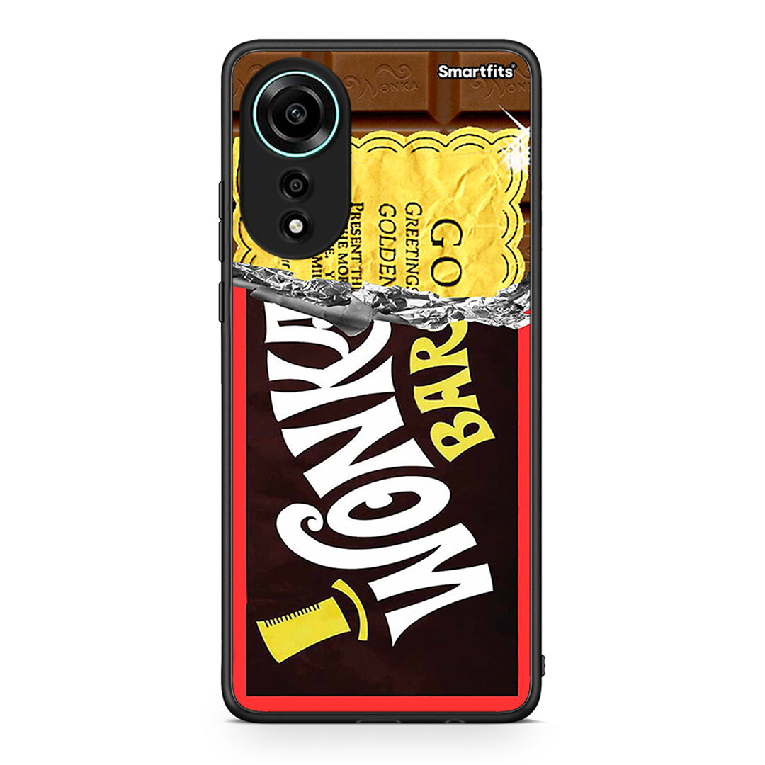 Oppo A78 4G Golden Ticket θήκη από τη Smartfits με σχέδιο στο πίσω μέρος και μαύρο περίβλημα | Smartphone case with colorful back and black bezels by Smartfits