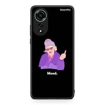 Oppo A78 4G Grandma Mood Black θήκη από τη Smartfits με σχέδιο στο πίσω μέρος και μαύρο περίβλημα | Smartphone case with colorful back and black bezels by Smartfits