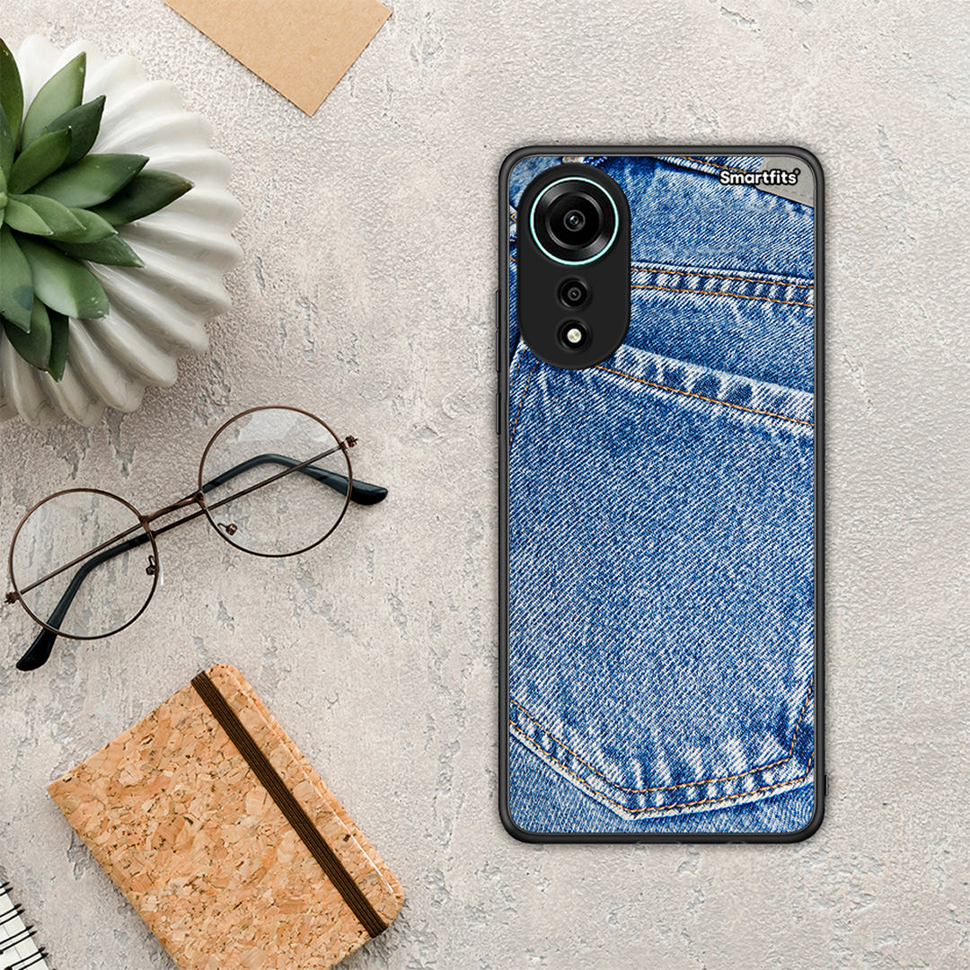 Jeans Pocket - Oppo A78 4G θήκη