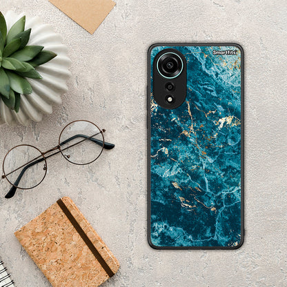 Marble Blue - Oppo A78 4G θήκη