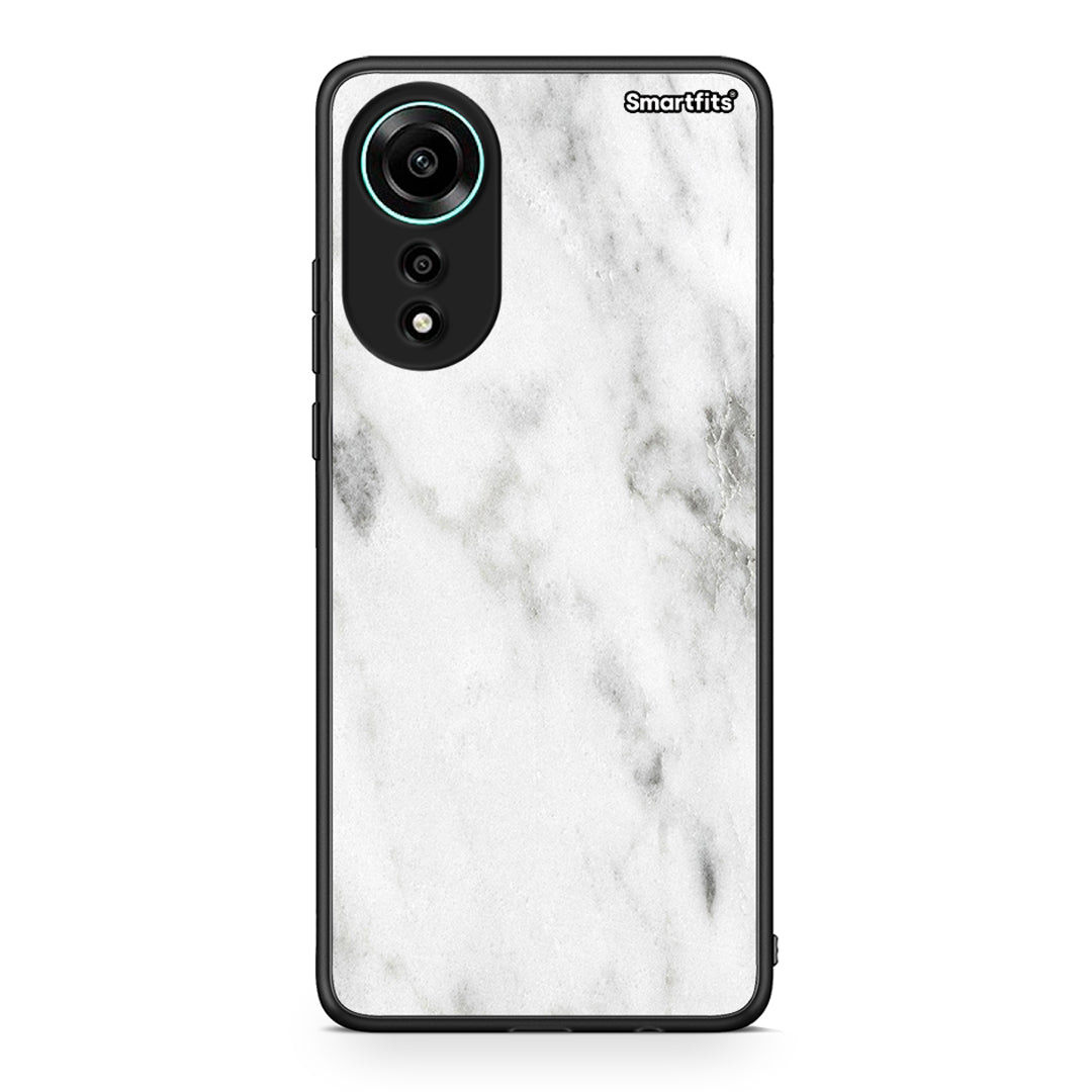 2 - Oppo A78 4G White marble case, cover, bumper