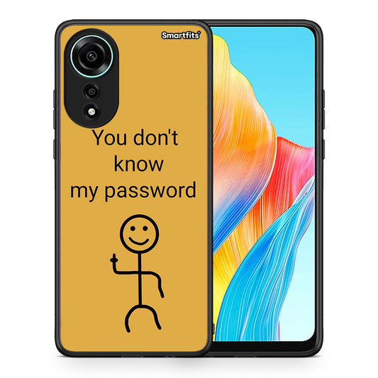 My Password - Oppo A78 4G θήκη