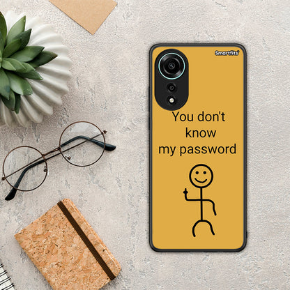 My Password - Oppo A78 4G θήκη