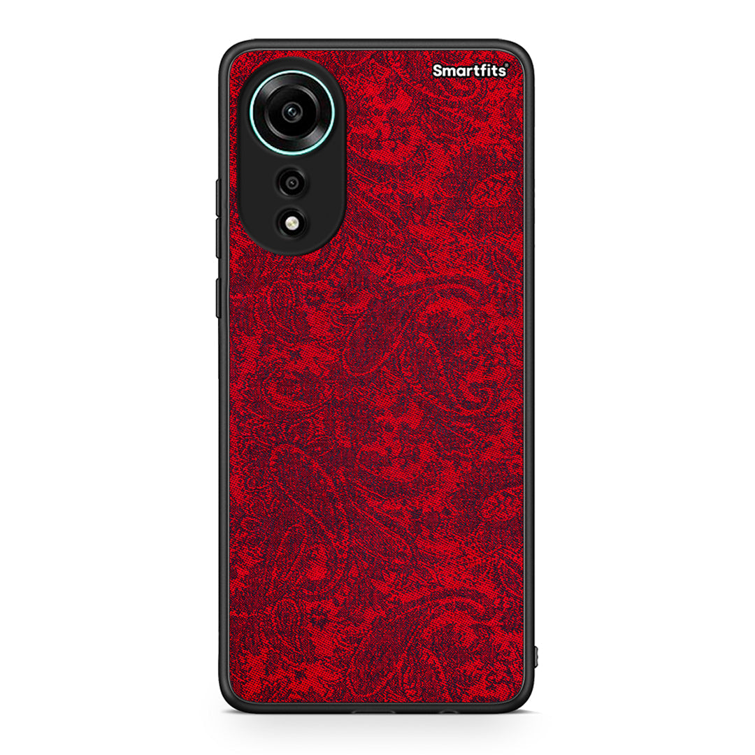 Oppo A78 4G Paisley Cashmere θήκη από τη Smartfits με σχέδιο στο πίσω μέρος και μαύρο περίβλημα | Smartphone case with colorful back and black bezels by Smartfits