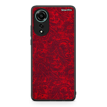 Oppo A78 4G Paisley Cashmere θήκη από τη Smartfits με σχέδιο στο πίσω μέρος και μαύρο περίβλημα | Smartphone case with colorful back and black bezels by Smartfits