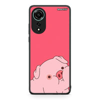 Thumbnail for Oppo A78 4G Pig Love 1 Θήκη Αγίου Βαλεντίνου από τη Smartfits με σχέδιο στο πίσω μέρος και μαύρο περίβλημα | Smartphone case with colorful back and black bezels by Smartfits