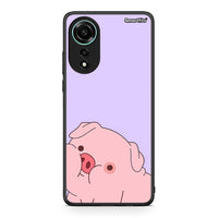 Thumbnail for Oppo A78 4G Pig Love 2 Θήκη Αγίου Βαλεντίνου από τη Smartfits με σχέδιο στο πίσω μέρος και μαύρο περίβλημα | Smartphone case with colorful back and black bezels by Smartfits