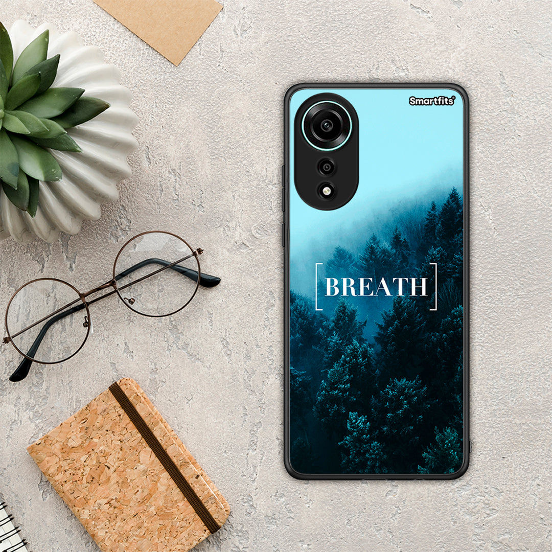 Quote Breath - Oppo A78 4G θήκη