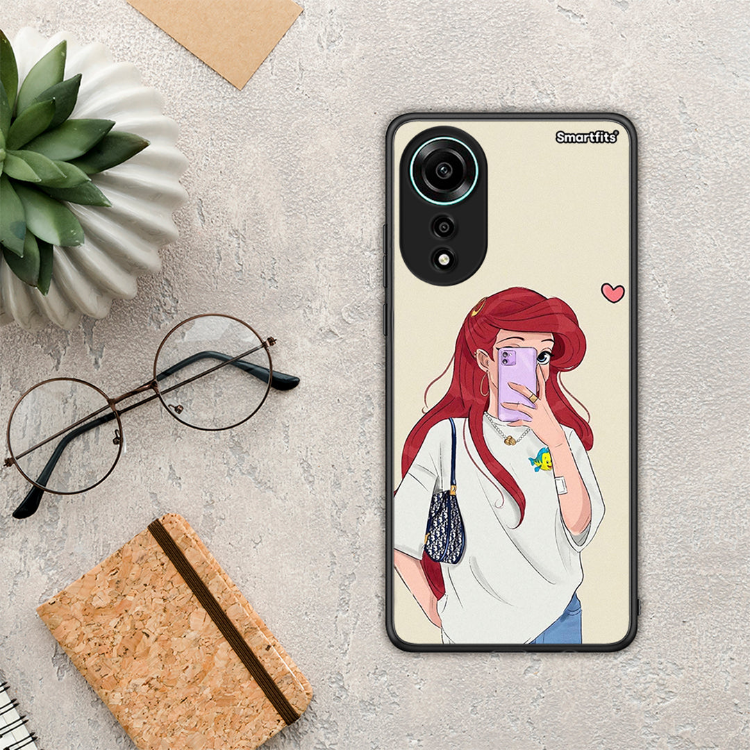 Walking Mermaid - Oppo A78 4G θήκη