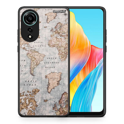World Map - Oppo A78 4G θήκη