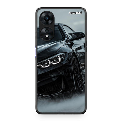Θήκη Oppo A78 Black BMW από τη Smartfits με σχέδιο στο πίσω μέρος και μαύρο περίβλημα | Oppo A78 Black BMW Case with Colorful Back and Black Bezels