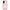 Θήκη Oppo A78 Boho Pink Feather από τη Smartfits με σχέδιο στο πίσω μέρος και μαύρο περίβλημα | Oppo A78 Boho Pink Feather Case with Colorful Back and Black Bezels