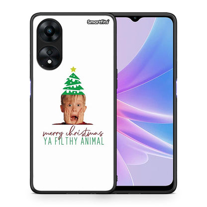 Θήκη Oppo A78 Filthy Animal από τη Smartfits με σχέδιο στο πίσω μέρος και μαύρο περίβλημα | Oppo A78 Filthy Animal Case with Colorful Back and Black Bezels