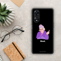 Thumbnail for Θήκη Oppo A78 Grandma Mood Black από τη Smartfits με σχέδιο στο πίσω μέρος και μαύρο περίβλημα | Oppo A78 Grandma Mood Black Case with Colorful Back and Black Bezels