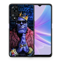 Thumbnail for Θήκη Oppo A78 PopArt Thanos από τη Smartfits με σχέδιο στο πίσω μέρος και μαύρο περίβλημα | Oppo A78 PopArt Thanos Case with Colorful Back and Black Bezels