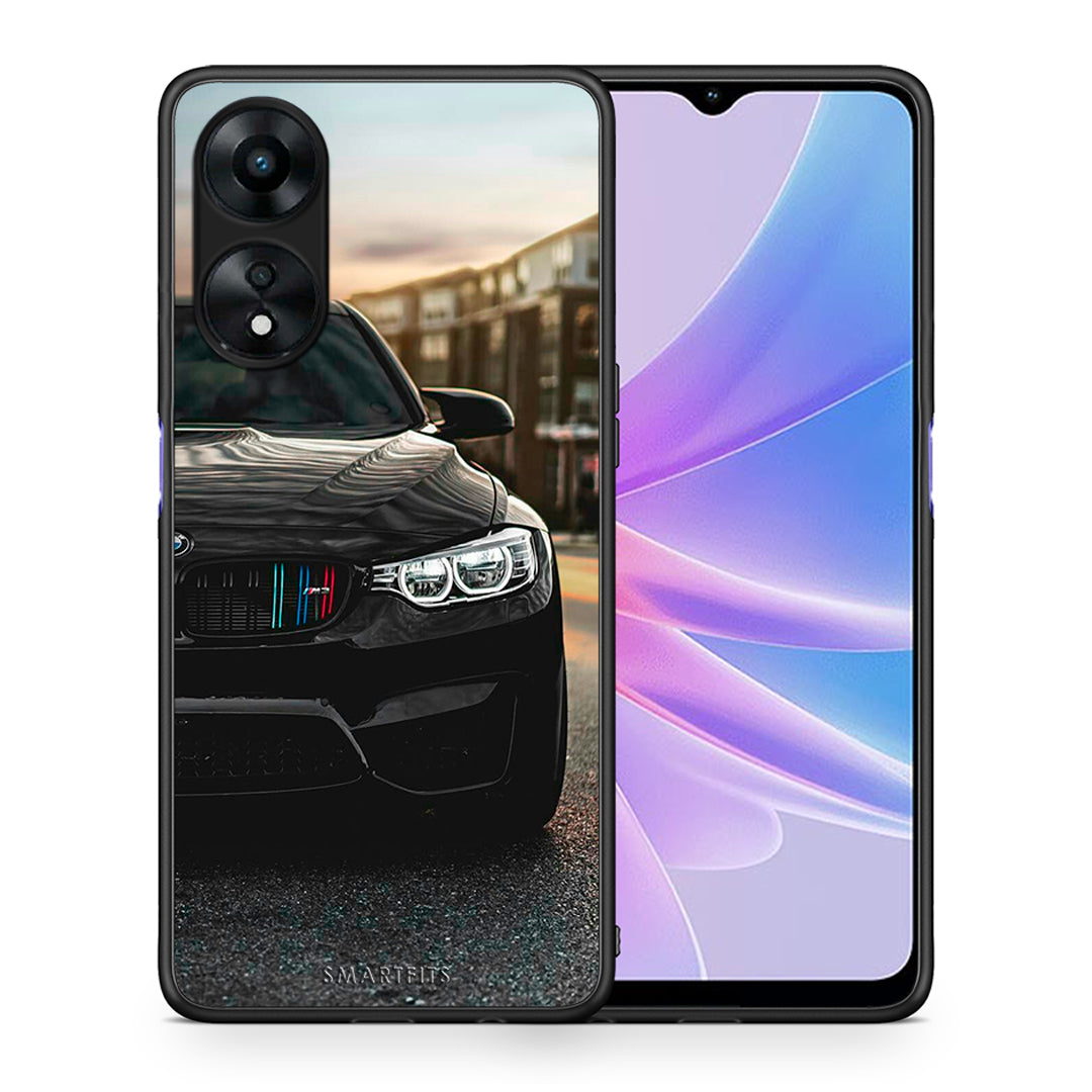 Θήκη Oppo A78 Racing M3 από τη Smartfits με σχέδιο στο πίσω μέρος και μαύρο περίβλημα | Oppo A78 Racing M3 Case with Colorful Back and Black Bezels