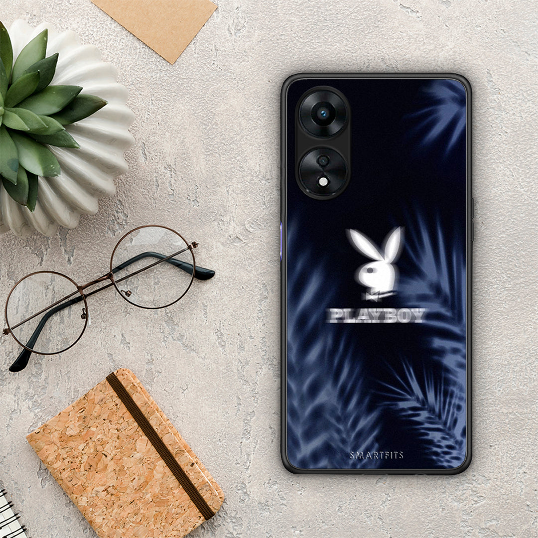 Θήκη Oppo A78 Sexy Rabbit από τη Smartfits με σχέδιο στο πίσω μέρος και μαύρο περίβλημα | Oppo A78 Sexy Rabbit Case with Colorful Back and Black Bezels