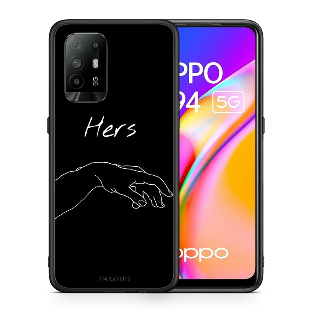 Θήκη Αγίου Βαλεντίνου Oppo A94 5G Aeshetic Love 1 από τη Smartfits με σχέδιο στο πίσω μέρος και μαύρο περίβλημα | Oppo A94 5G Aeshetic Love 1 case with colorful back and black bezels