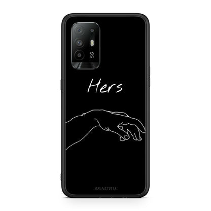 Oppo A94 5G Aeshetic Love 1 Θήκη Αγίου Βαλεντίνου από τη Smartfits με σχέδιο στο πίσω μέρος και μαύρο περίβλημα | Smartphone case with colorful back and black bezels by Smartfits
