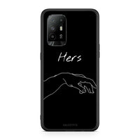 Thumbnail for Oppo A94 5G Aeshetic Love 1 Θήκη Αγίου Βαλεντίνου από τη Smartfits με σχέδιο στο πίσω μέρος και μαύρο περίβλημα | Smartphone case with colorful back and black bezels by Smartfits