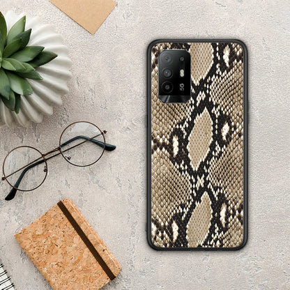 Animal Fashion Snake - Oppo A94 5G / F19 Pro / Reno5 Lite θήκη
