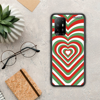 Christmas Hearts - Oppo A94 5G / F19 Pro / Reno5 Lite θήκη