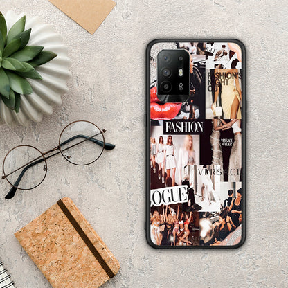 Collage Fashion - Oppo A94 5G / F19 Pro / Reno5 Lite θήκη