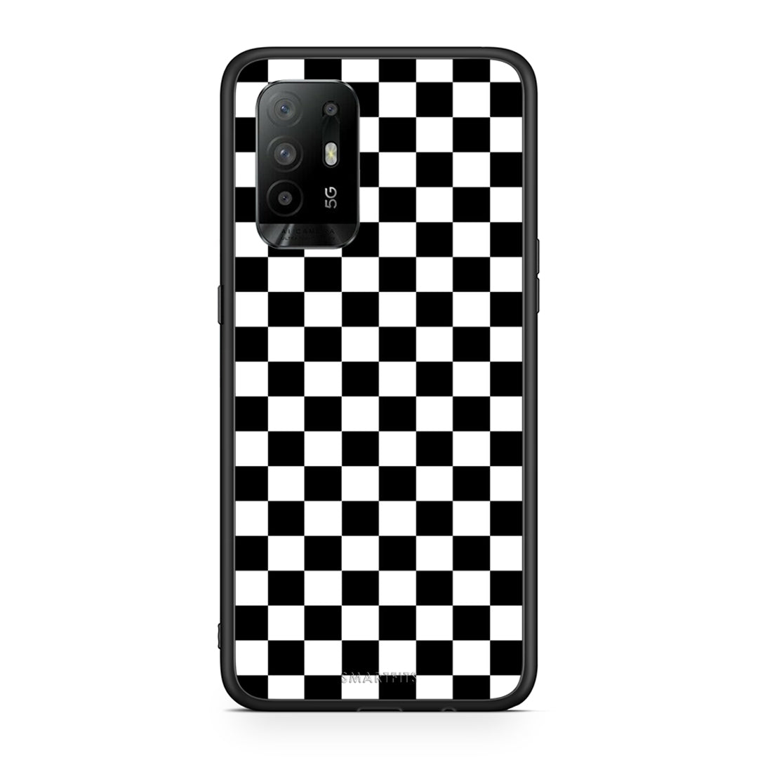 4 - Oppo A94 5G Squares Geometric case, cover, bumper