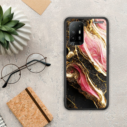 Glamorous Pink Marble - Oppo A94 5G / F19 Pro / Reno5 Lite θήκη
