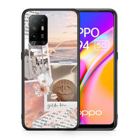 Thumbnail for Θήκη Αγίου Βαλεντίνου Oppo A94 5G Golden Hour από τη Smartfits με σχέδιο στο πίσω μέρος και μαύρο περίβλημα | Oppo A94 5G Golden Hour case with colorful back and black bezels