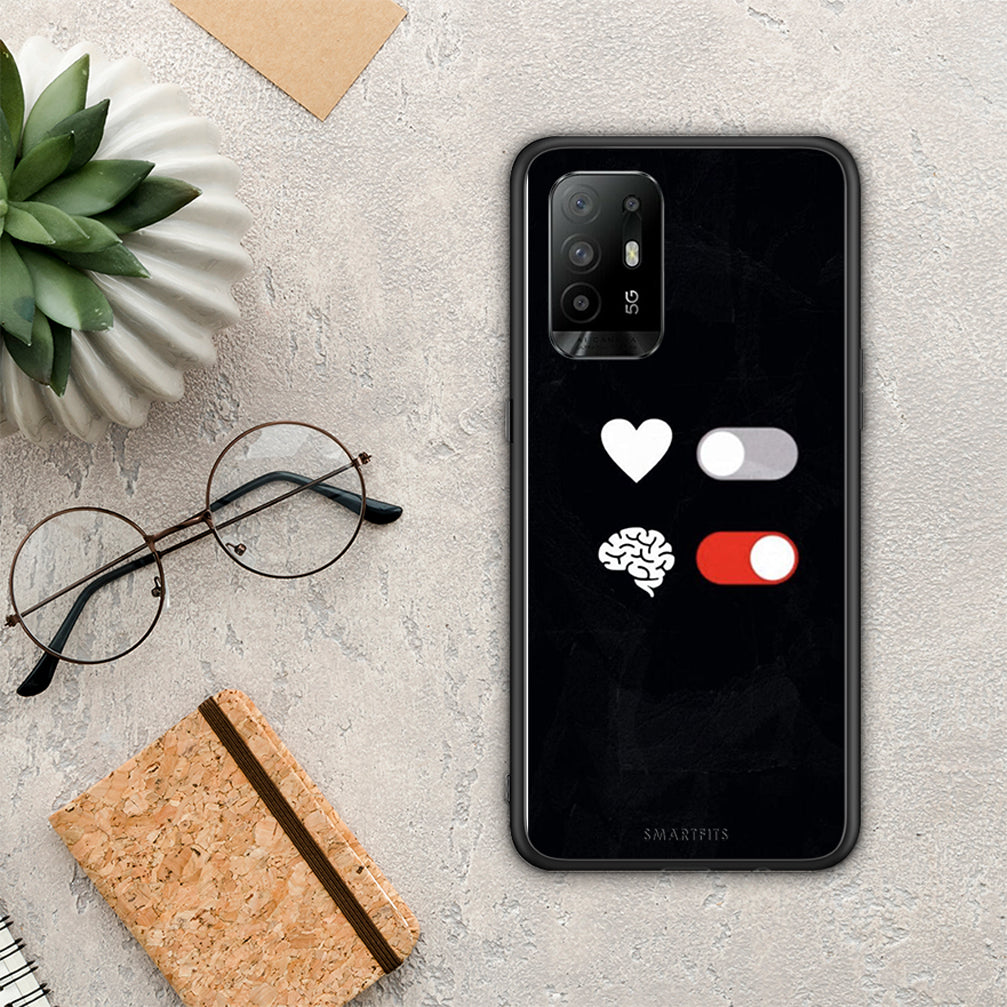 Heart Vs Brain - Oppo A94 5G / F19 Pro / Reno5 Lite θήκη