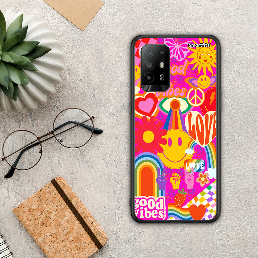Hippie Love - Oppo A94 5G / F19 Pro / Reno5 Lite θήκη
