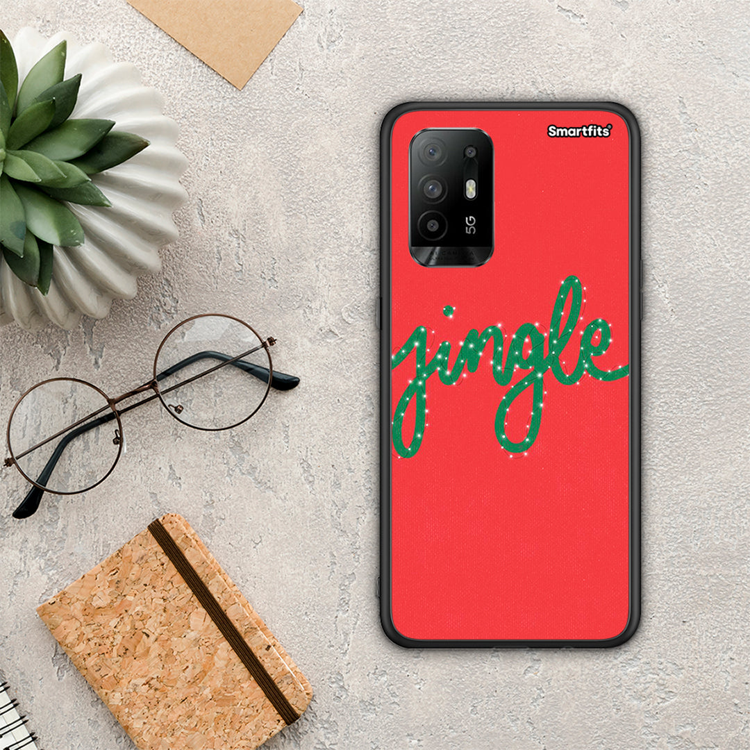 Jingle Xmas - Oppo A94 5G / F19 Pro / Reno5 Lite θήκη