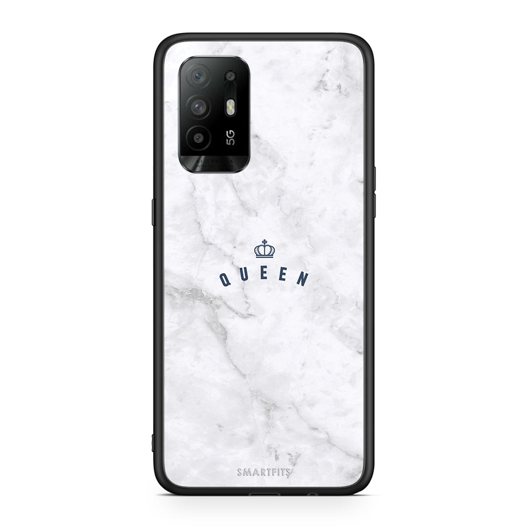 4 - Oppo A94 5G Queen Marble case, cover, bumper