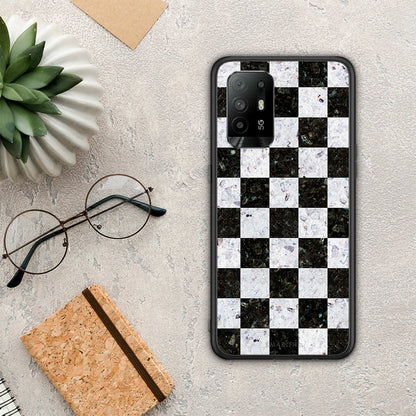 Marble Square Geometric - Oppo A94 5G / F19 Pro / Reno5 Lite θήκη