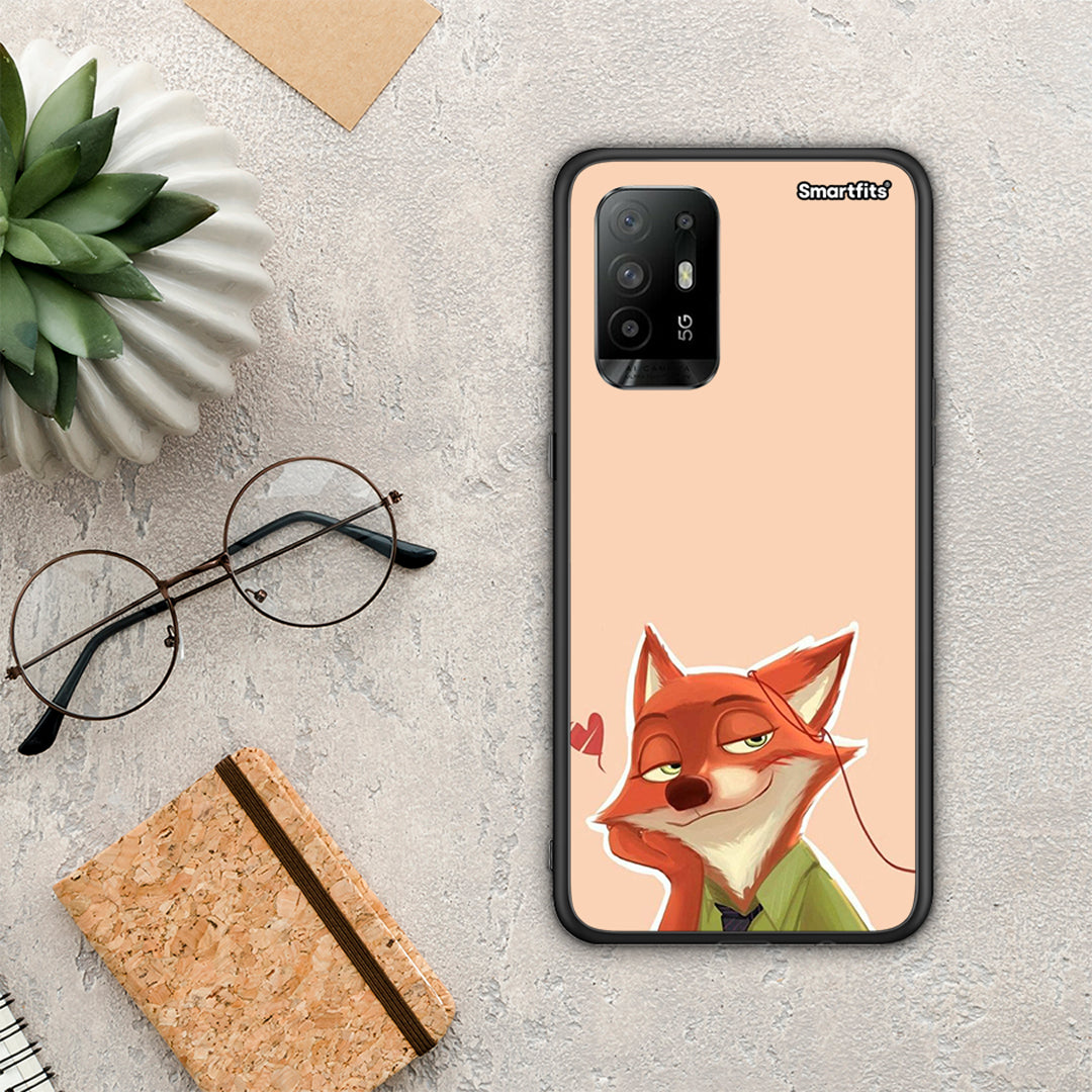 Nick Wilde And Judy Hopps Love 1 - Oppo A94 5G / F19 Pro / Reno5 Lite θήκη