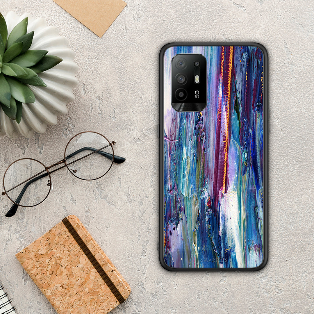 Paint Winter - Oppo A94 5G / F19 Pro / Reno5 Lite θήκη